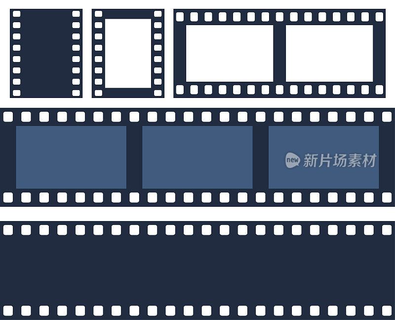 Cinema, Film Or Video Vector Illustration
